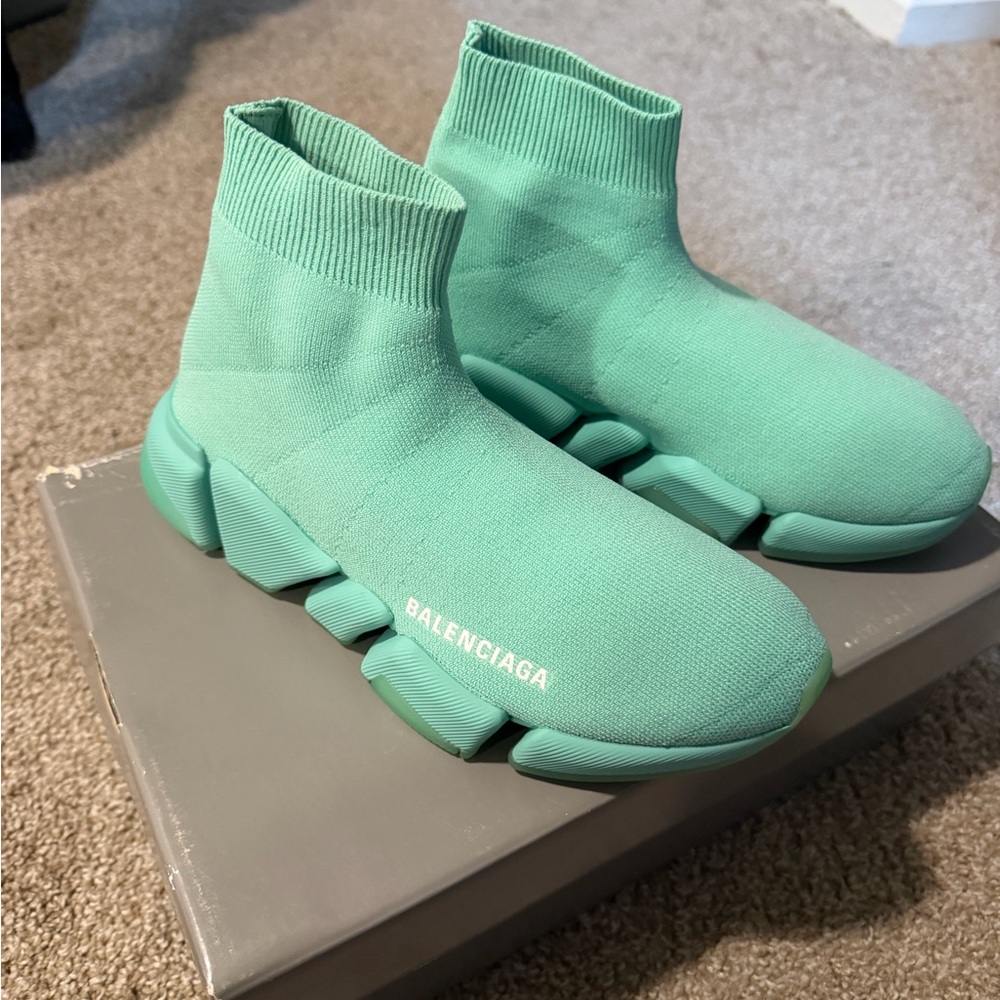 Balenciaga Mint Green Sneakers